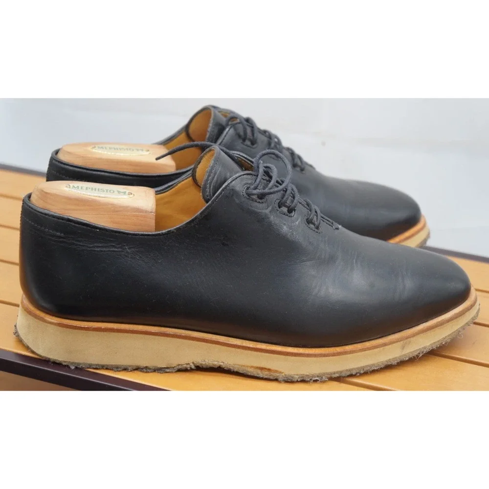 MICHAEL AXEL PARIS Men custom-soled wholecut oxford shoes Size 43.5 US 10.5